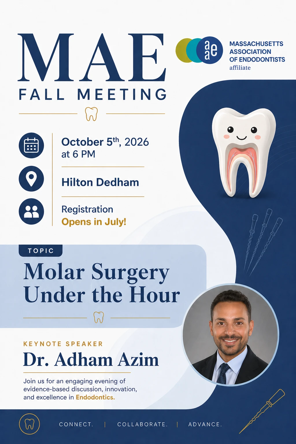 Flyer for fall event.